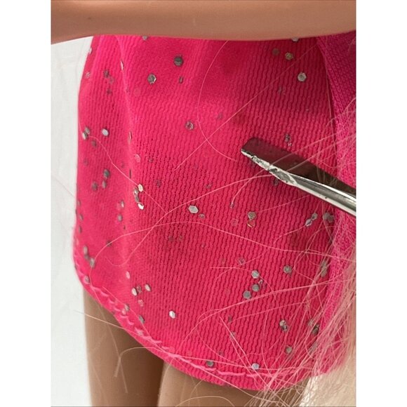 VINTAGE GLITTER HAIR BARBIE DOLL MATTEL # 10968 LONG Blonde HAIR 1993 - Picture 11 of 16